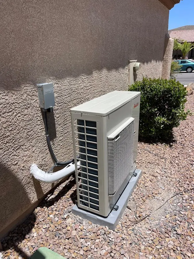 Residential air conditioning condenser unit in Grants Pass
